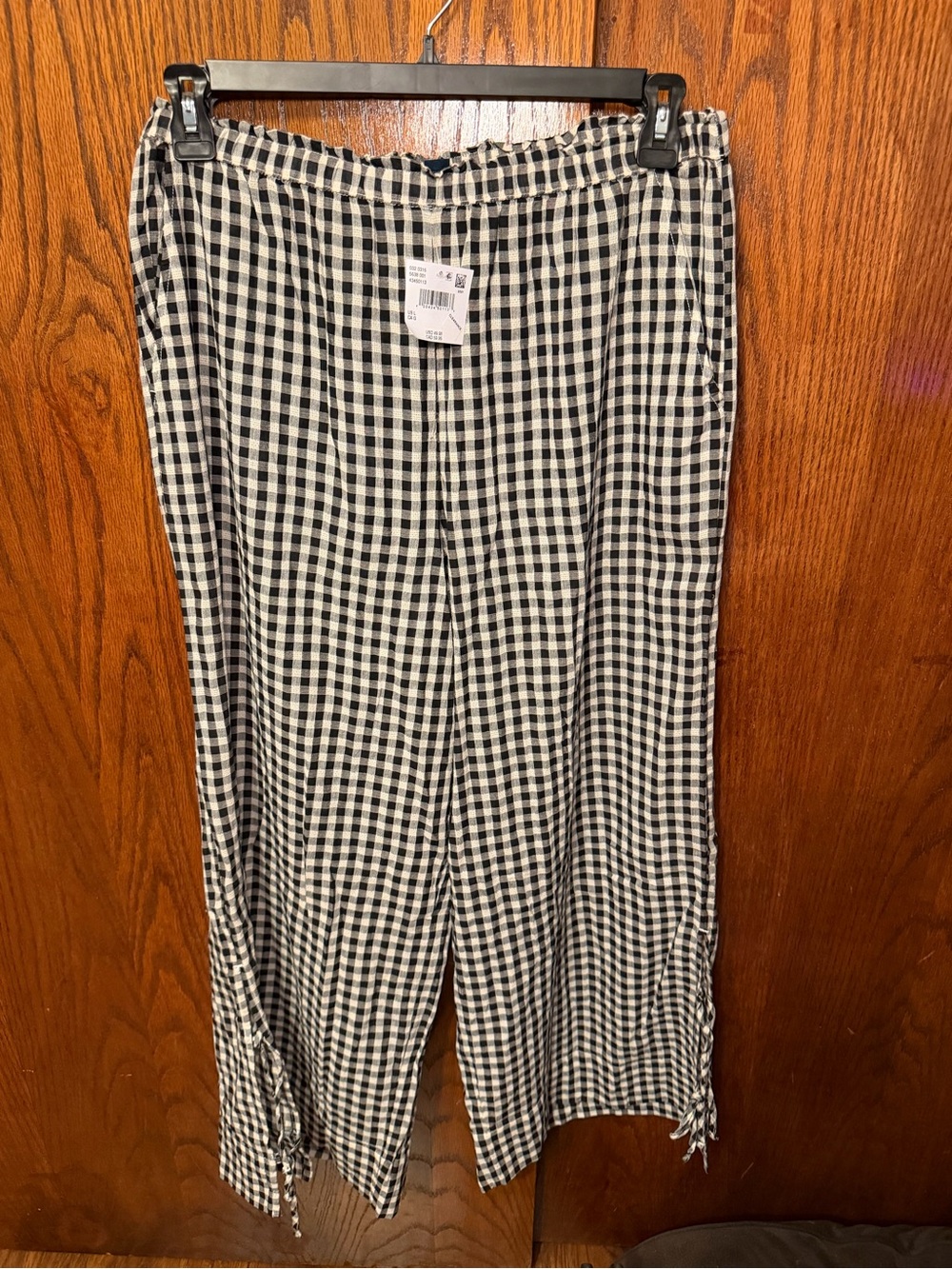 AE Stretch High-Waisted Tie Side Pull-On Pant